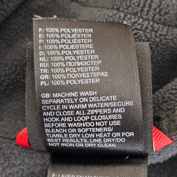 The North Face Gray Lightweight Fleece Quarter Zip Pullover | Men's Large - Picture 13 of 14